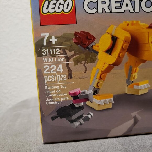 NEW LEGO Creator 3 in 1 Lion King Ostrich Warthog Easter Basket Gift Brand new S - Picture 4 of 10